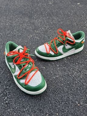 Nike X Off-White Dunk Low Pine Green - Men sz 12